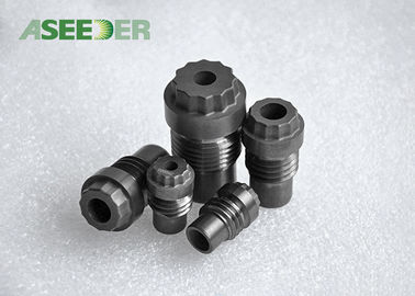 Solid Carbide Oil Spray Nozzle / Ketahanan Aus Blasting Nozzle Basah