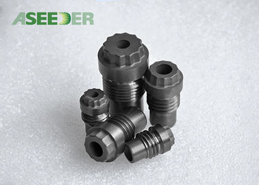 Solid Carbide Oil Spray Nozzle / Ketahanan Aus Blasting Nozzle Basah