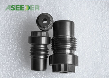 Solid Carbide Oil Spray Nozzle / Ketahanan Aus Blasting Nozzle Basah