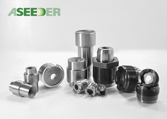 Inner Hexagon Tungsten Carbide Semprot Nozzle Untuk Industri Minyak / Kimia